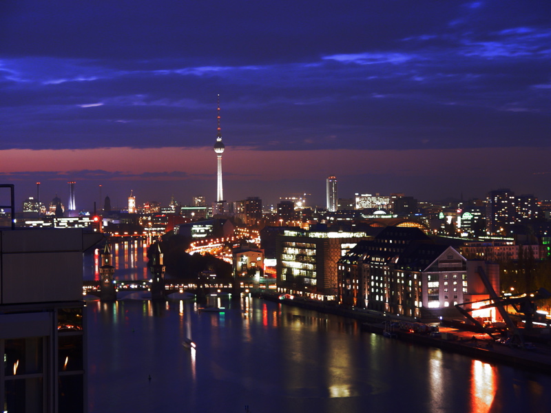 Berlin Mitte by night