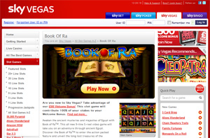 Skyvegas Book of Ra