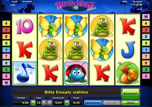 Beetle Mania Spielautomat Beetle Mania Spielautomat