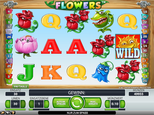 Flowers Spielautomat Flowers Spielautomat