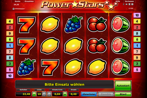 Novoline Spiel Power Stars