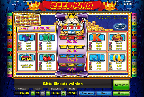Reel King Gewinne Reel King Gewinne