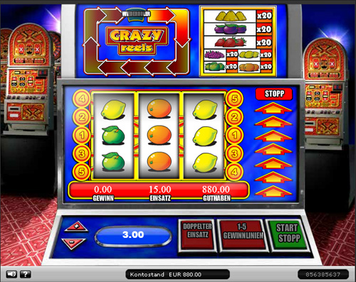 Crazy Reels Spielautomat Crazy Reels Spielautomat