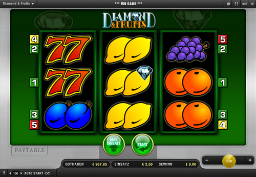 Diamond & Fruits Slot Diamond & Fruits Slot