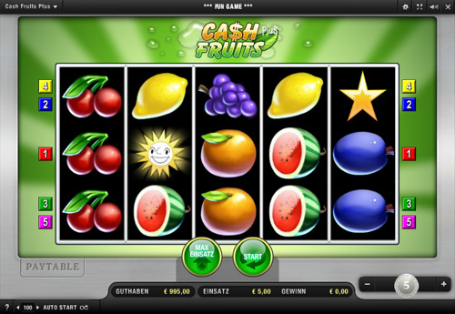 Cash Fruits Plus Slot Cash Fruits Plus Slot