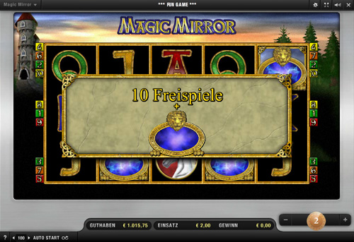 Magic Mirror Slot - 10 Freispiele