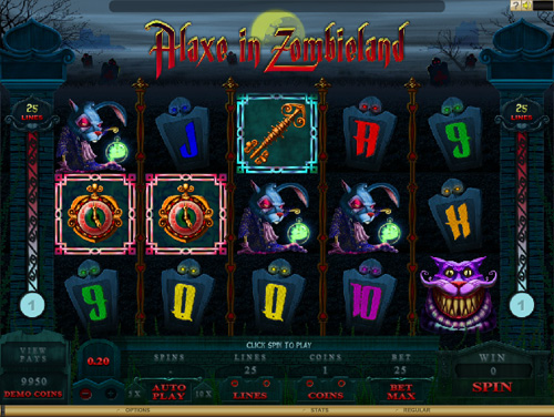 Alaxe in Zombieland Spielautomat Alaxe in Zombieland Spielautomat