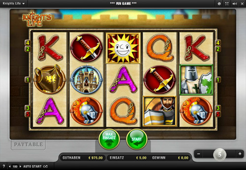 Knights Life Spielautomat Knights Life Spielautomat