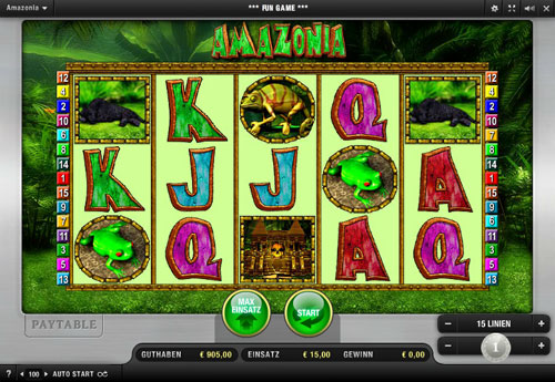 Amazonia Spielautomat