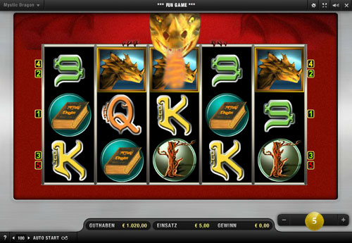 Mystic Dragon Spielautomat Mystic Dragon Spielautomat