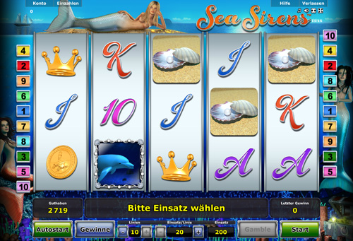 Sea Sirens Spielautomat