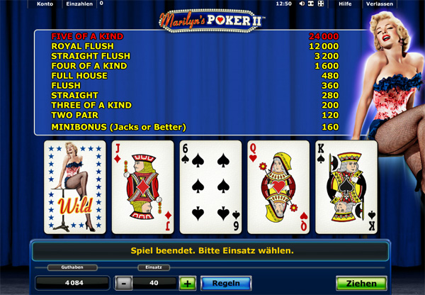 Marilyns Poker 2