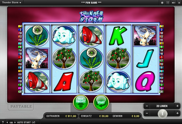 Thunder Storm Spielautomat