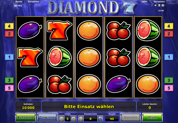 Diamond 7 Spielautomat