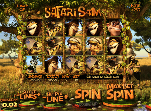 Safari Sam Spielautomat