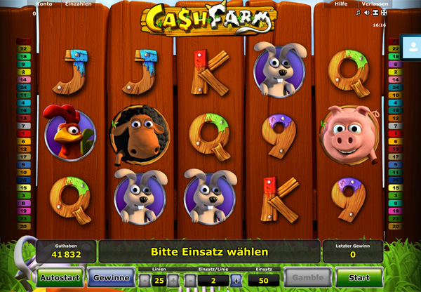 Cash Farm Spielautomat
