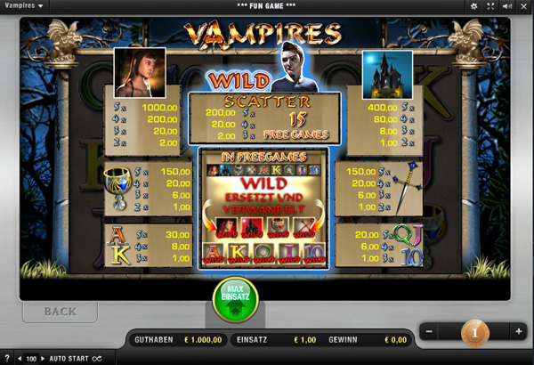 Vampires - Merkur Automatenspiel