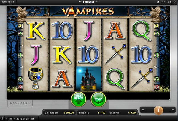 Vampires Spielautomat