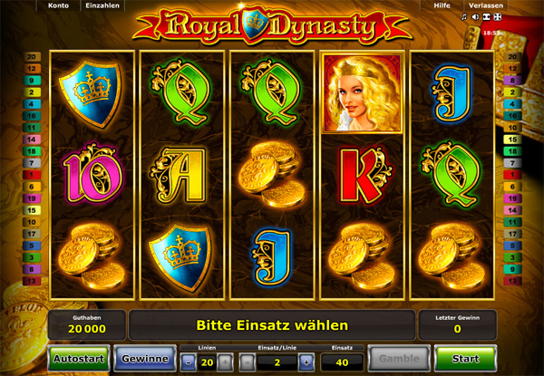 Royal Dynasty Spielautomat