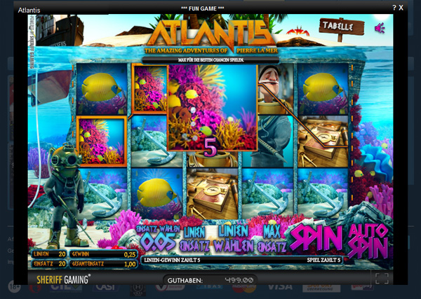 Sunmaker - 3D-Spiel Atlantis