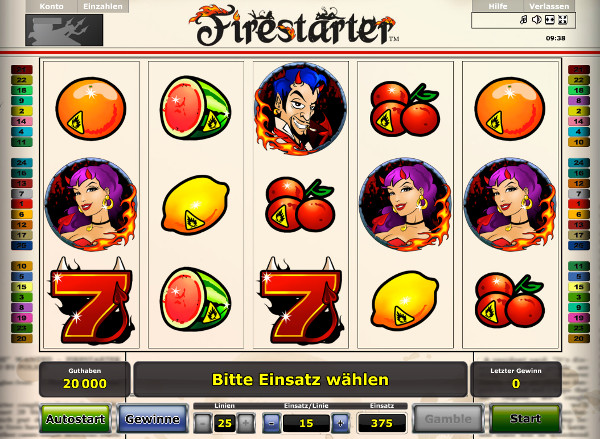 Firestarter Spielautomat