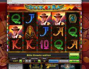Stargames - Book of Ra spielen
