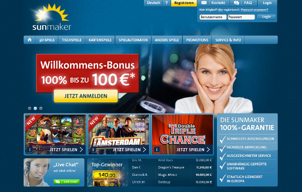 Sunmaker Online Casino