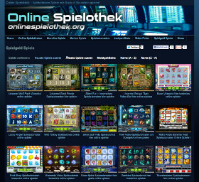 Online Spielothek - Spielgeld- Bereich