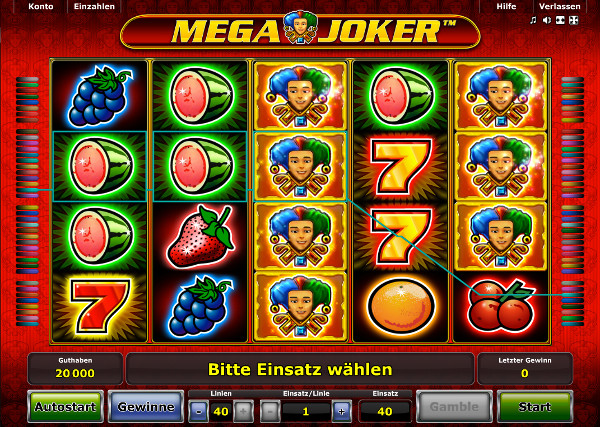 Mega Joker Spielautomat