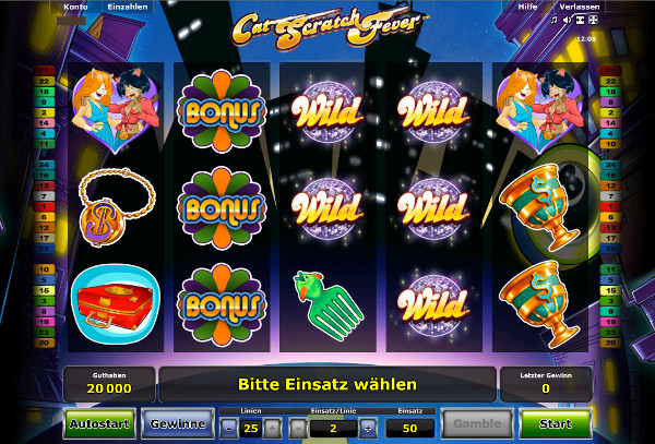 CatScratchFever Spielautomat