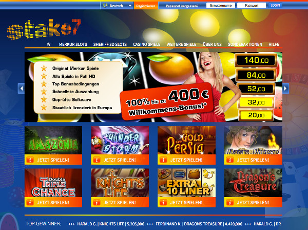 Stake 7 Online Casino