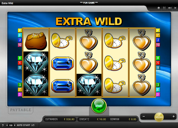 Extra Wild Spielautomat