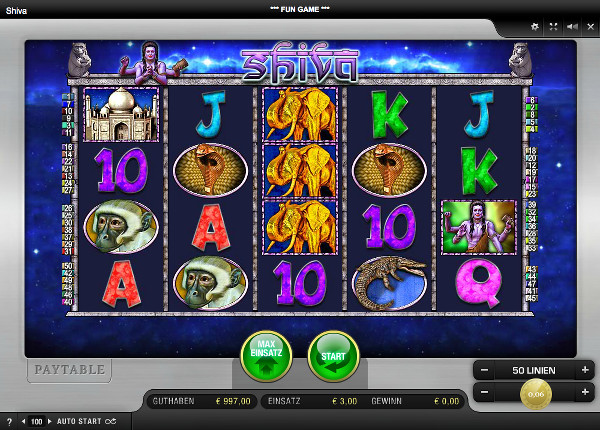 Shiva Merkur Spielautomat