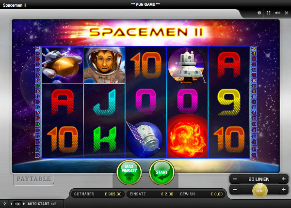 Spacemen 2 Spielautomat von Merkur