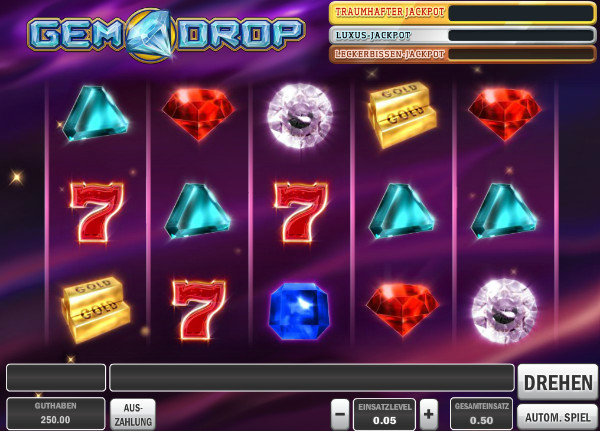Gem Drop Jackpot-Spielautomat