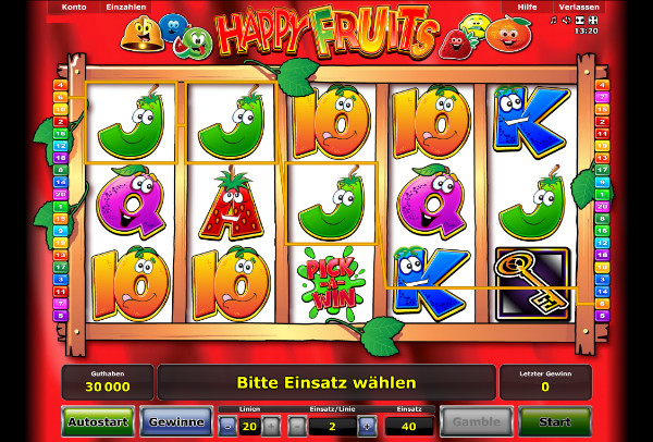Happy Fruits Spielautomat