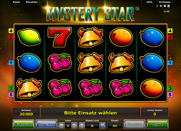 Mystery Star Spielautomat
