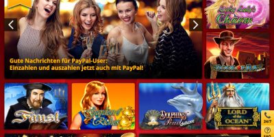 Ein – und Auszahlungen bei SuperGaminator jetzt auch per PayPal
